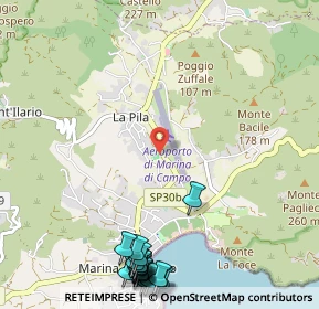 Mappa Via dell'Acquedotto, 57034 Campo nell'Elba LI, Italia (1.6655)