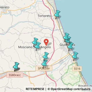 Mappa Via Paduni, 64021 Giulianova TE, Italia (4.96833)