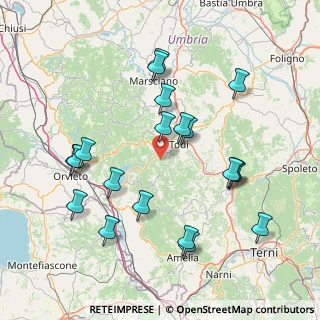 Mappa Località Asprioli, 06059 Todi PG, Italia (17.0725)