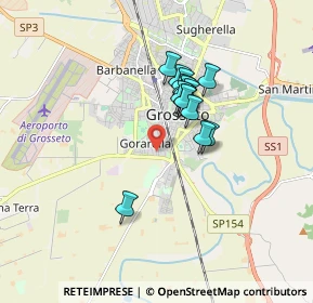 Mappa Via Filippo Turati, 58100 Grosseto GR, Italia (1.306)