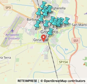 Mappa Via Filippo Turati, 58100 Grosseto GR, Italia (1.97412)