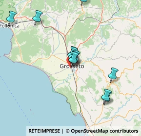 Mappa Via Filippo Turati, 58100 Grosseto GR, Italia (13.68417)