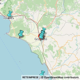 Mappa Via Filippo Turati, 58100 Grosseto GR, Italia (19.61636)