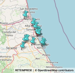 Mappa Banchina Di Riva Sud Lido TE IT, 64021 Giulianova TE, Italia (9.0575)