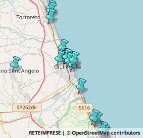 Mappa Banchina Di Riva Sud Lido TE IT, 64021 Giulianova TE, Italia (4.679)