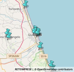 Mappa Banchina Di Riva Sud Lido TE IT, 64021 Giulianova TE, Italia (4.25417)