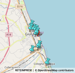 Mappa Banchina Di Riva Sud Lido TE IT, 64021 Giulianova TE, Italia (1.51545)