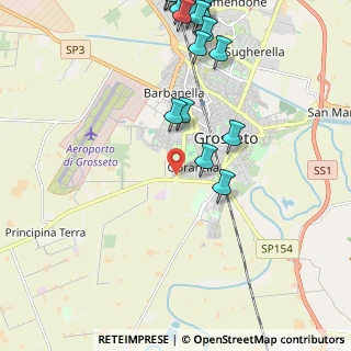 Mappa Via Orbetello, 58100 Grosseto GR, Italia (2.96333)
