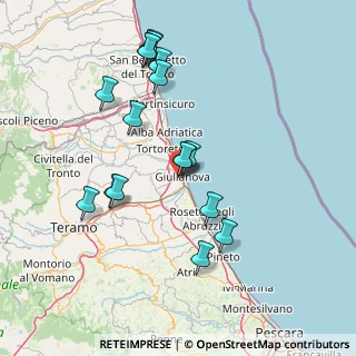 Mappa Via Armando Diaz, 64021 Giulianova TE, Italia (15.64353)