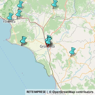 Mappa Via Mario Lazzeri, 58100 Grosseto GR, Italia (17.64818)