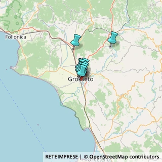 Mappa Via Mario Lazzeri, 58100 Grosseto GR, Italia (4.77636)