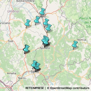 Mappa Via III Settembre, 06049 Spoleto PG, Italia (14.0085)