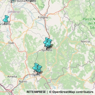Mappa Via III Settembre, 06049 Spoleto PG, Italia (20.61636)