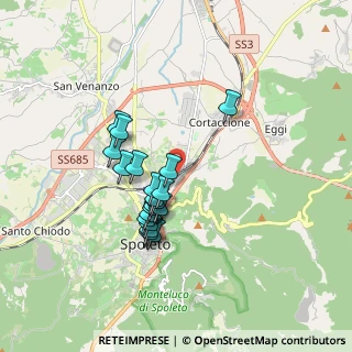 Mappa Via III Settembre, 06049 Spoleto PG, Italia (1.5045)