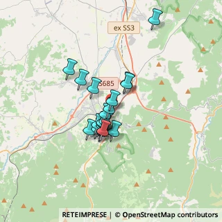 Mappa Via III Settembre, 06049 Spoleto PG, Italia (2.4305)