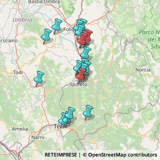 Mappa Localita' Colle Marrozzo, 06049 Spoleto PG, Italia (13.593)