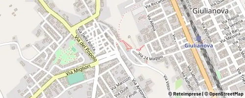 Mappa Giulianova