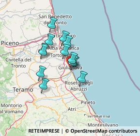 Mappa Via XXIV Maggio, 64021 Giulianova TE, Italia (10.01462)