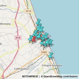 Mappa Via Zola, 64021 Giulianova TE, Italia (0.94765)