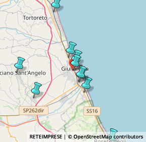 Mappa Via XXIV Maggio, 64021 Giulianova TE, Italia (4.31833)