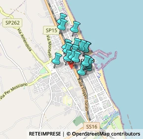 Mappa Via Zola, 64021 Giulianova TE, Italia (0.464)