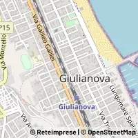 Térkép Giulianova