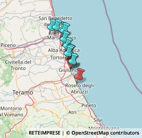 Mappa Via Ugo Foscolo, 64021 Giulianova TE, Italia (8.76)