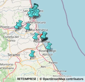 Mappa Via Ugo Foscolo, 64021 Giulianova TE, Italia (14.804)