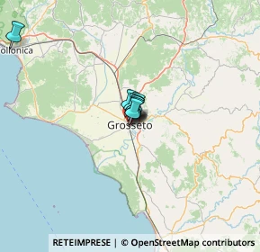 Mappa Via Circondaria Sud, 58100 Grosseto GR, Italia (30.37462)
