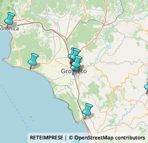 Mappa Via Circondaria Sud, 58100 Grosseto GR, Italia (21.05364)