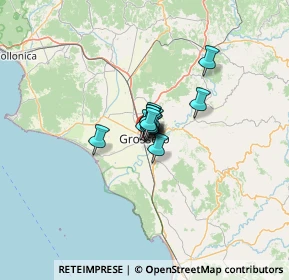 Mappa Via Circondaria Sud, 58100 Grosseto GR, Italia (4.28923)