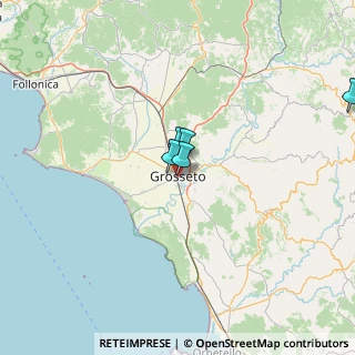 Mappa Via Circondaria Sud, 58100 Grosseto GR, Italia (38.75455)