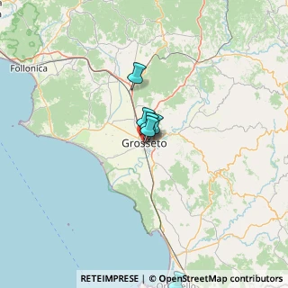 Mappa Via Circondaria Sud, 58100 Grosseto GR, Italia (39.2)
