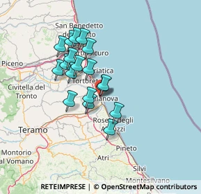 Mappa Via Grado, 64021 Giulianova TE, Italia (11.45167)