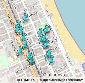 Mappa Via Grado, 64021 Giulianova TE, Italia (0.2135)