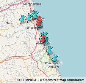 Mappa Via Capuani, 64021 Giulianova TE, Italia (5.05688)