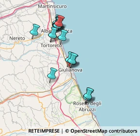 Mappa Via Grado, 64021 Giulianova TE, Italia (7.02412)