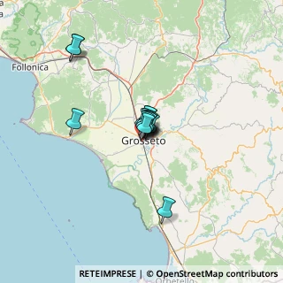 Mappa Via Paolo Veronese, 58100 Grosseto GR, Italia (7.435)