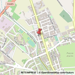 Mappa Via Giacomo Reggiani, 8, 06049 Spoleto, Perugia (Umbria)