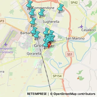 Mappa Via Luigi Cherubini, 58100 Grosseto GR, Italia (1.77077)