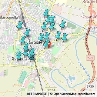 Mappa Via Luigi Cherubini, 58100 Grosseto GR, Italia (0.9705)