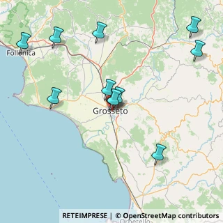 Mappa Via Luigi Cherubini, 58100 Grosseto GR, Italia (17.95455)