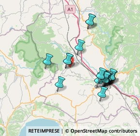 Mappa Località Fornaci, 05014 Castel Viscardo TR, Italia (7.656)