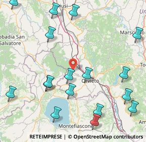 Mappa Localita' Le Sode, 05014 Castel Viscardo TR, Italia (22.37235)