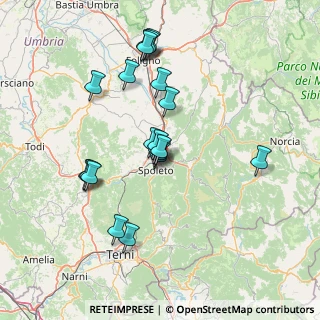 Mappa SS 3, 06049 Spoleto PG (14.2295)