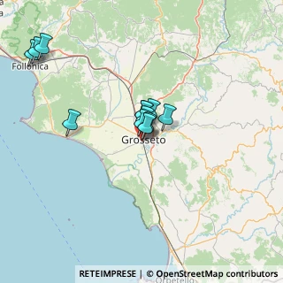 Mappa Via Luca Signorelli, 58100 Grosseto GR, Italia (11.65)