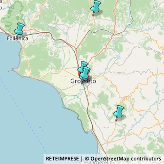 Mappa Via Luca Signorelli, 58100 Grosseto GR, Italia (33.64364)