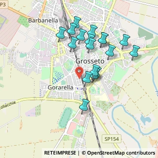 Mappa Via Giorgio Vasari, 58100 Grosseto GR, Italia (0.93778)