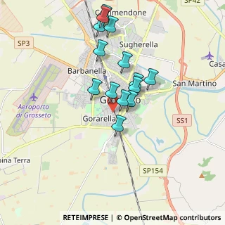 Mappa Via Giorgio Vasari, 58100 Grosseto GR, Italia (1.66786)