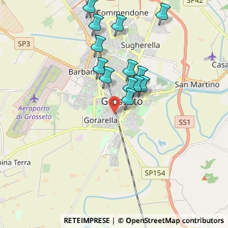 Mappa Via Giorgio Vasari, 58100 Grosseto GR, Italia (1.91385)